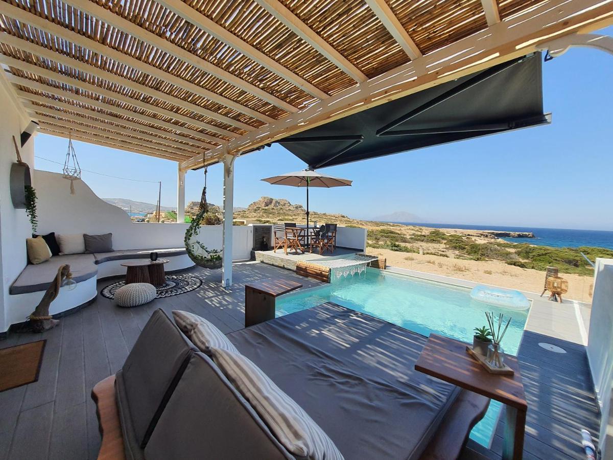 Tramonto Luxury Villa No2 - Breathtaking Sunset View Foiníkion Exterior foto